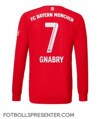 Bayern Munich Serge Gnabry #7 Hemma Matchtröja 2022-23 Långärmad